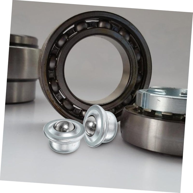 10Pcs Steel Ball Bearing Casters Swivel Rollers For Furniture Transfer Stamping Conveying - Image 5